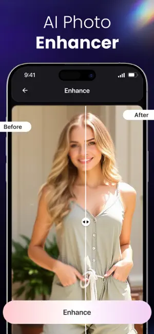 AI Photo Enhancer & Face Swap screenshot 1