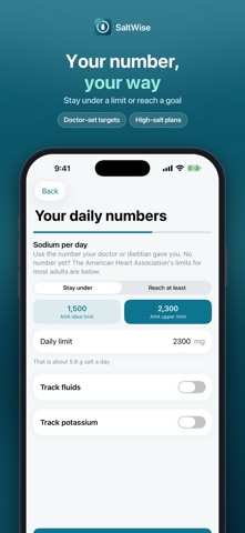 SaltWise: Low Sodium Tracker screenshot 4