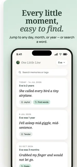One Little Line: Child Journal screenshot 3