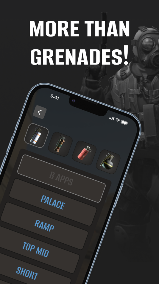 #4. CS Coach - Nade Guide for CS2 (iOS) 由: Beehive Labs LTD
