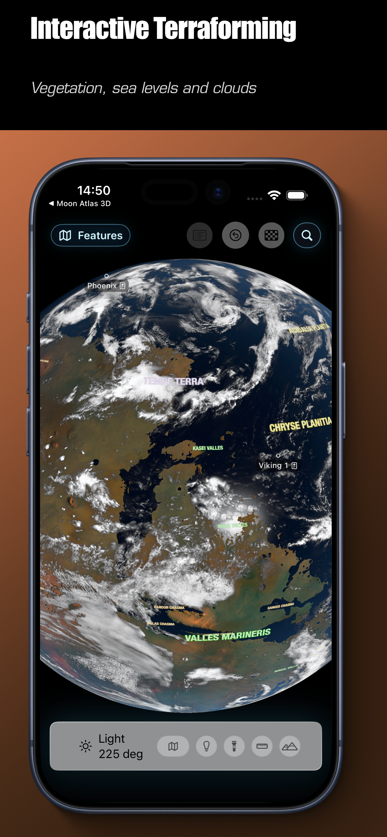 Mars Atlas 3D screenshot 5