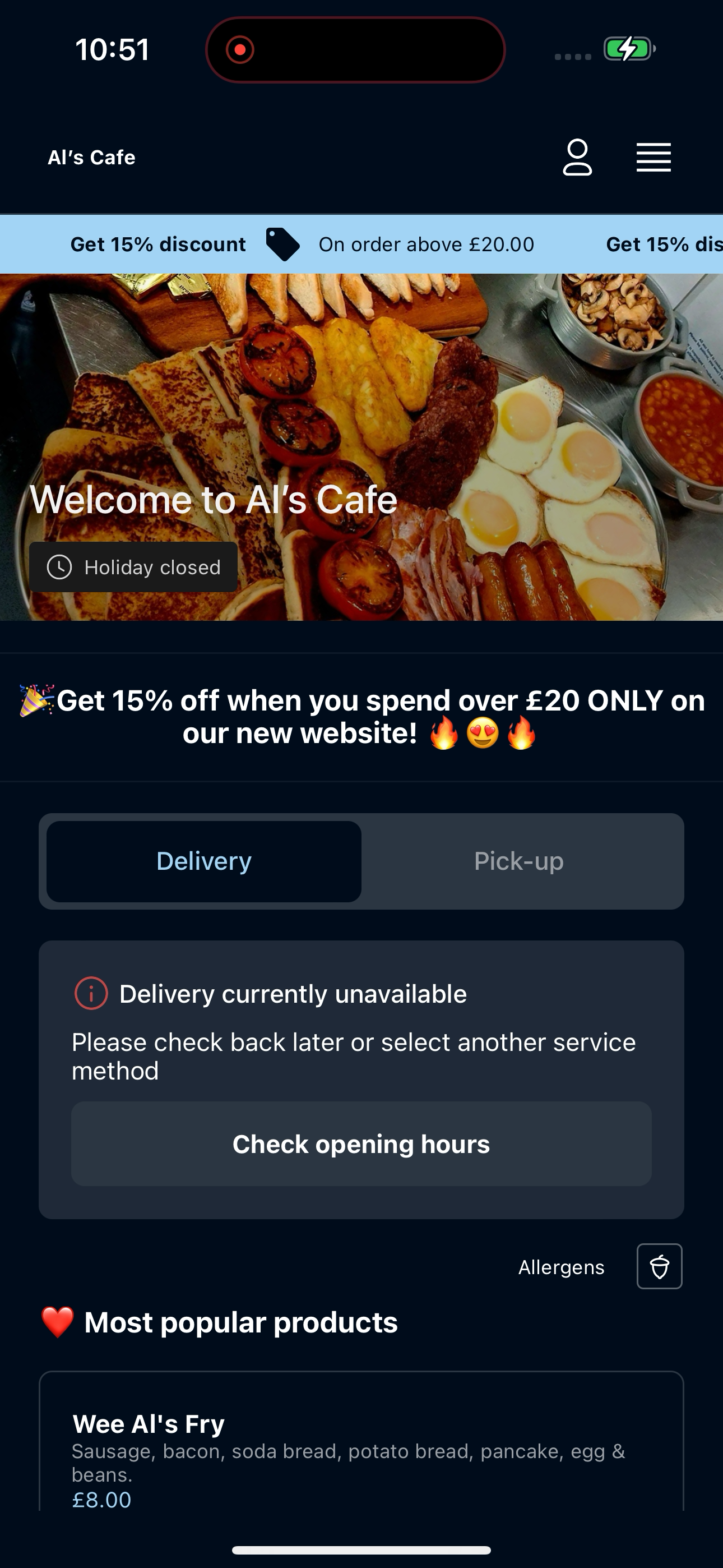 Al’s Cafe screenshot 5