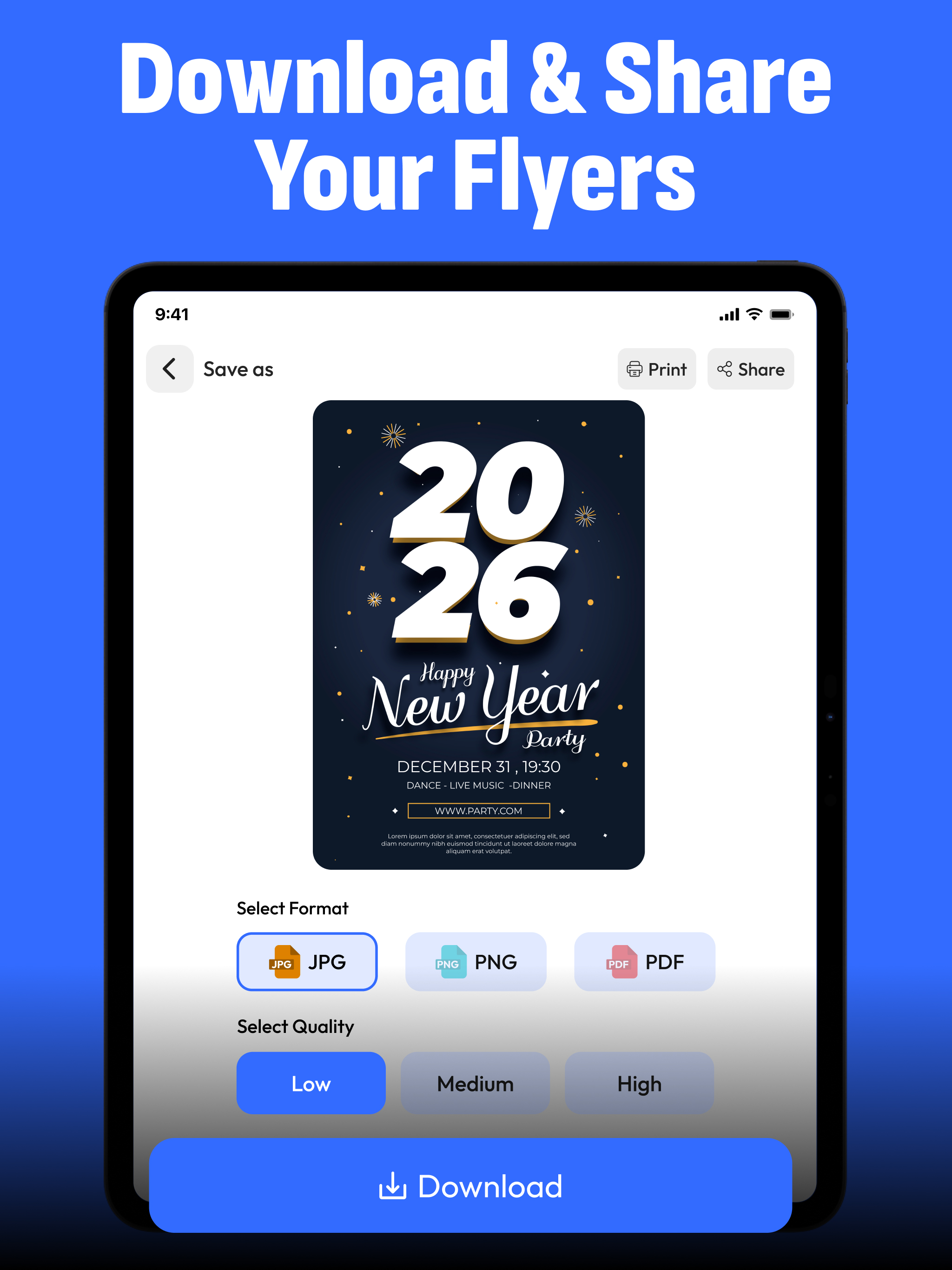 Poster Maker: Flyer Maker AI screenshot 15