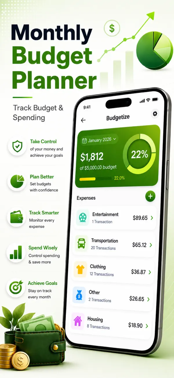 Screenshot #1 pour Gestion Budget & Argent