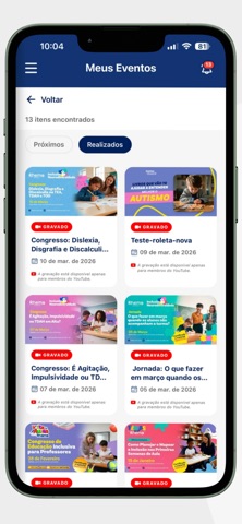 Rhema Neuroeducação iPhone screenshot
