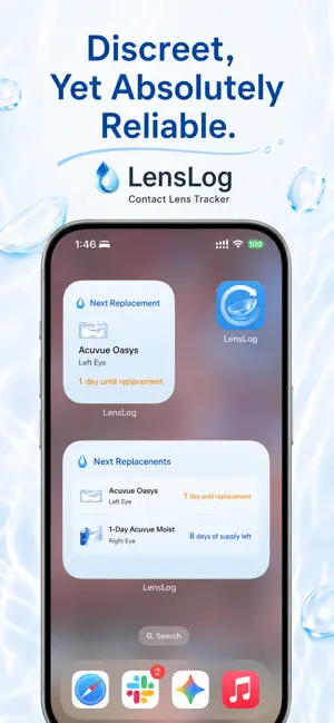 LensLog: Contact Lens Reminder screenshot 3