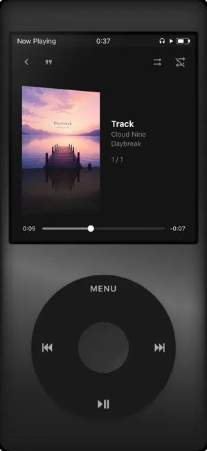 SepiaPod - 复古音乐播放器 iPhone screenshot 3