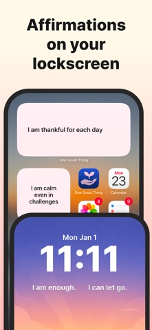 One Good Thing: Affirmations Screenshot 2 of 7