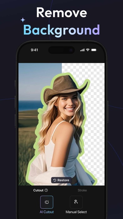 AI Collage: Carousel Collage iPhone screenshot 6 - Photo & Video app