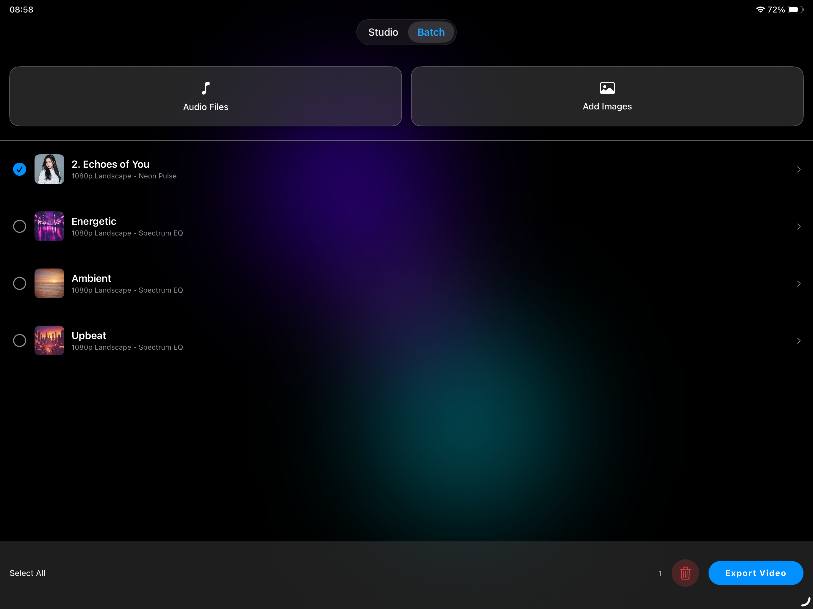 Lumi · Music Visualizer screenshot 10