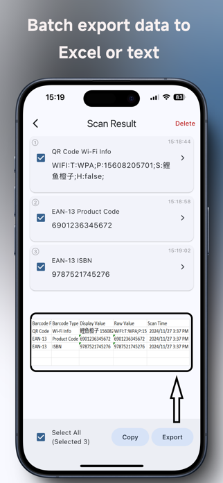 EasyCode Scanner: QR & Barcode Screenshot 3 of 5