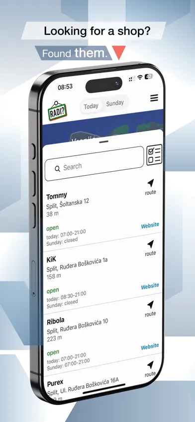 Radi? - what’s open on Sunday? screenshot 3