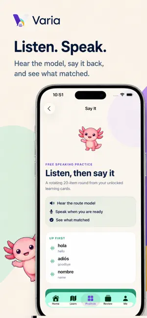 Varia: Learn Spanish screenshot 3