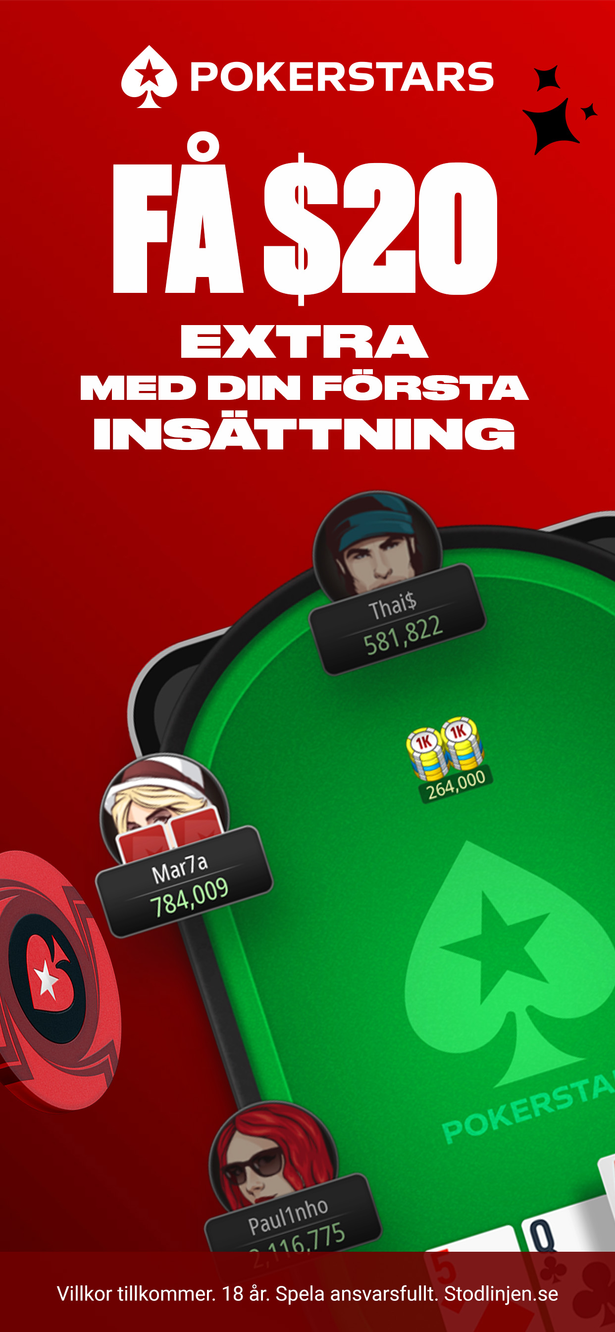 PokerStars – Poker och Casino
