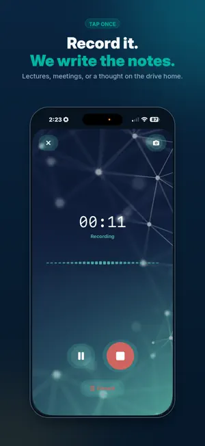 YostNotes: AI Notes & Audio screenshot 1