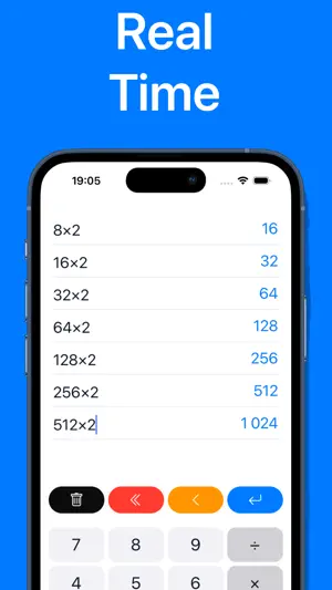 Calc: Multiline calculator screenshot 3