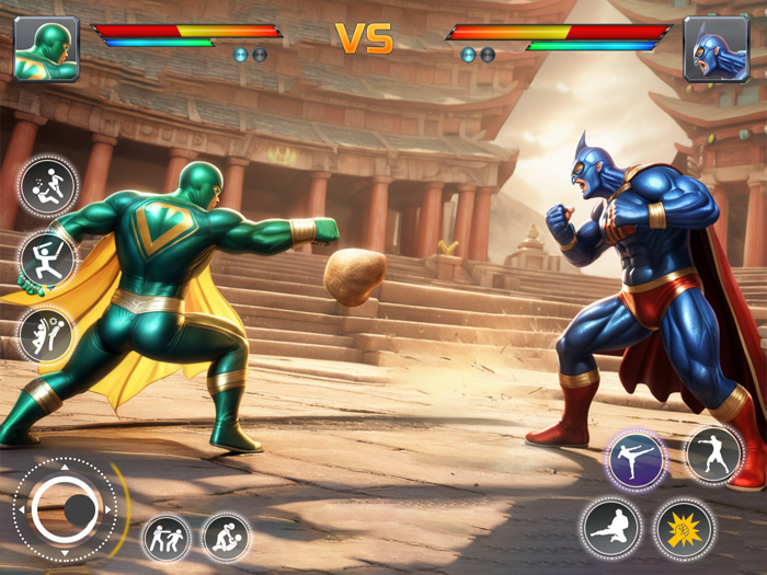 Superhero Fighting Game