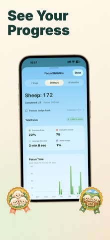 Focus Sheep - Pomodoro Timer Screenshot 7 of 7