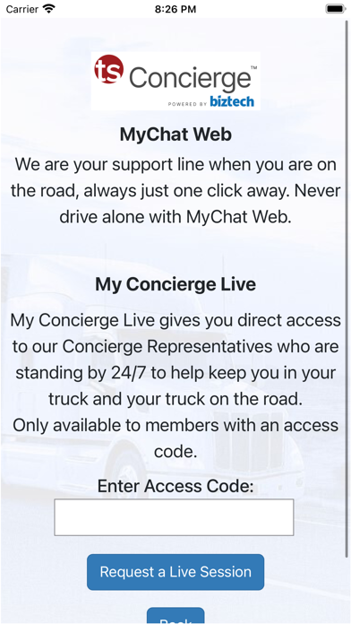 TruckSuite App Screenshot