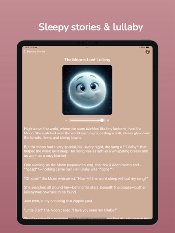 Sleeping Sounds Relax Sleep iPad screenshot