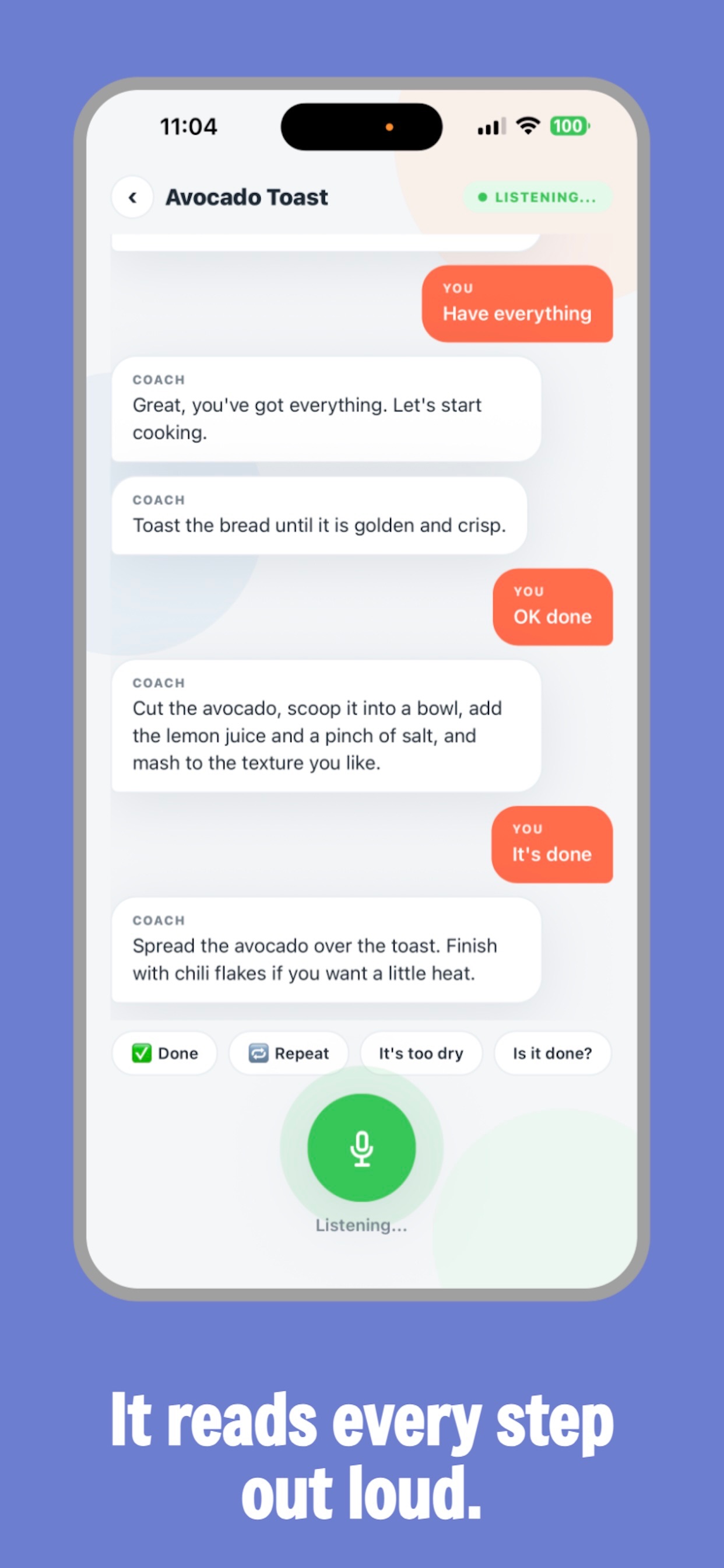 Screenshot 2 of RecipeSky: Hands-Free Cooking