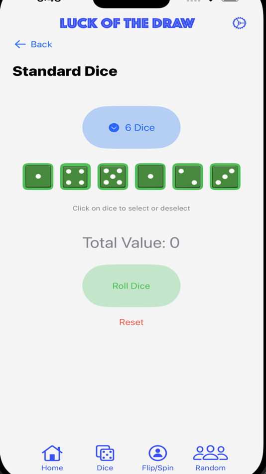 #5. Luck of the Draw (iOS) Με: New Paradigm Applications LLC