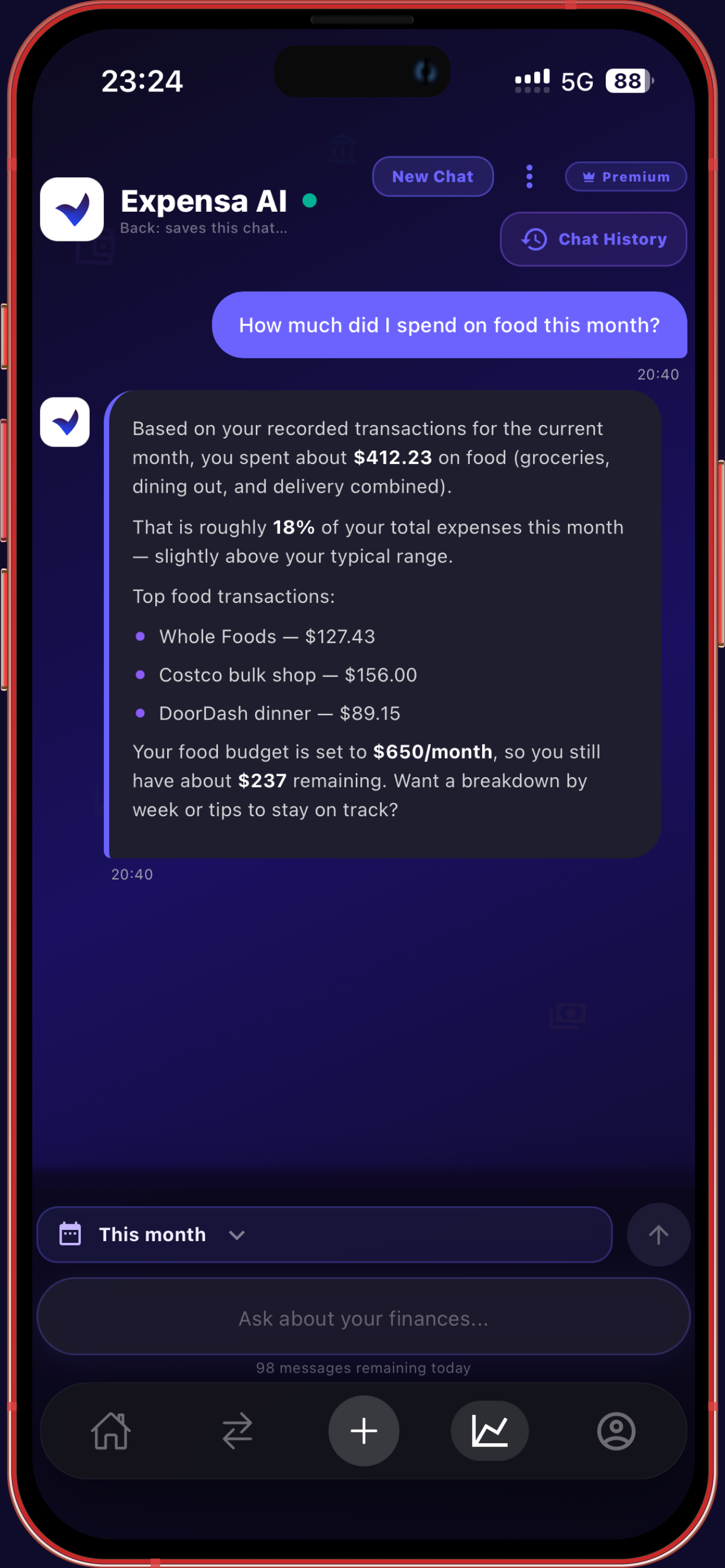 Expensa AI screenshot 4