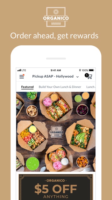 ORGANICO+ iPhone screenshot 1 - Food & Drink app