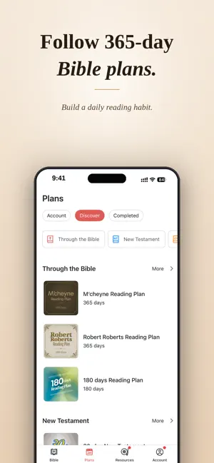 WeDevote Bible: Plans & Audio screenshot 1