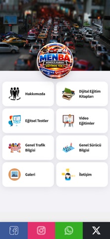 Menba Sürücü Kursu iPhone screenshot
