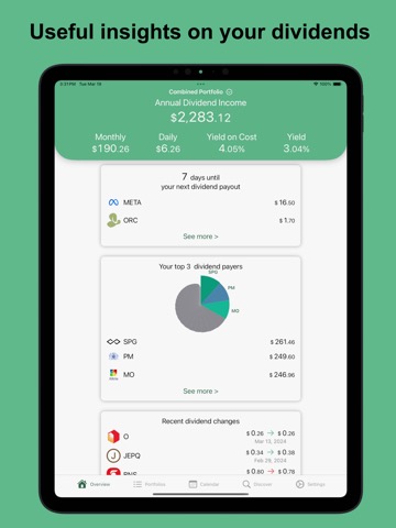 Dividend Tracker°のおすすめ画像1