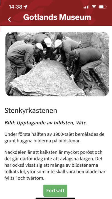 Gotlands Museum Screenshot