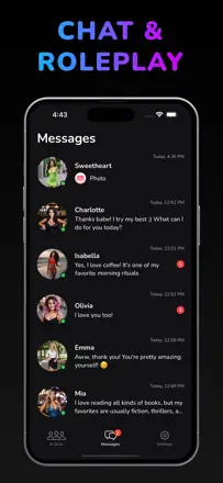 AI Girlfriend: Chat & Roleplay: Screenshot 1 von 5