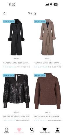 Haust Collection screenshot