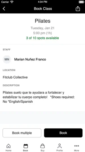 Fitclub Collective screenshot 3