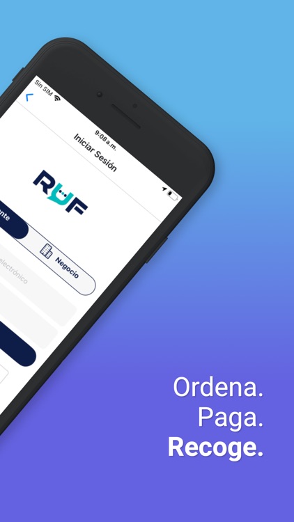Ruf: Explora, pide y recoge