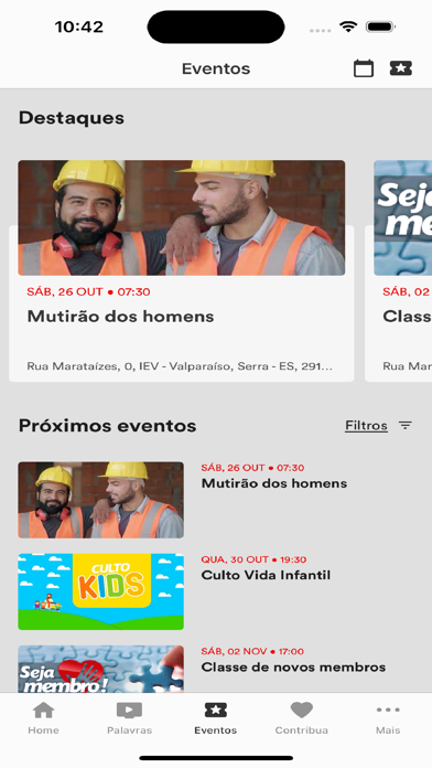 App screenshot