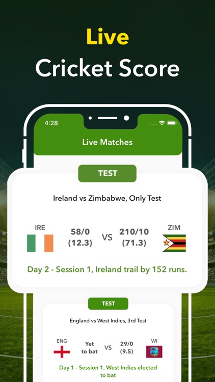 Live Cricket TV : Live Matches screenshot-3