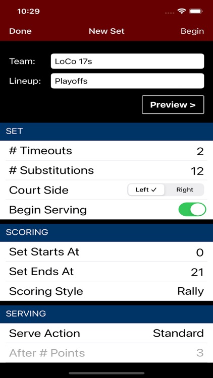 Volleyball Lineup Tracker screenshot-4