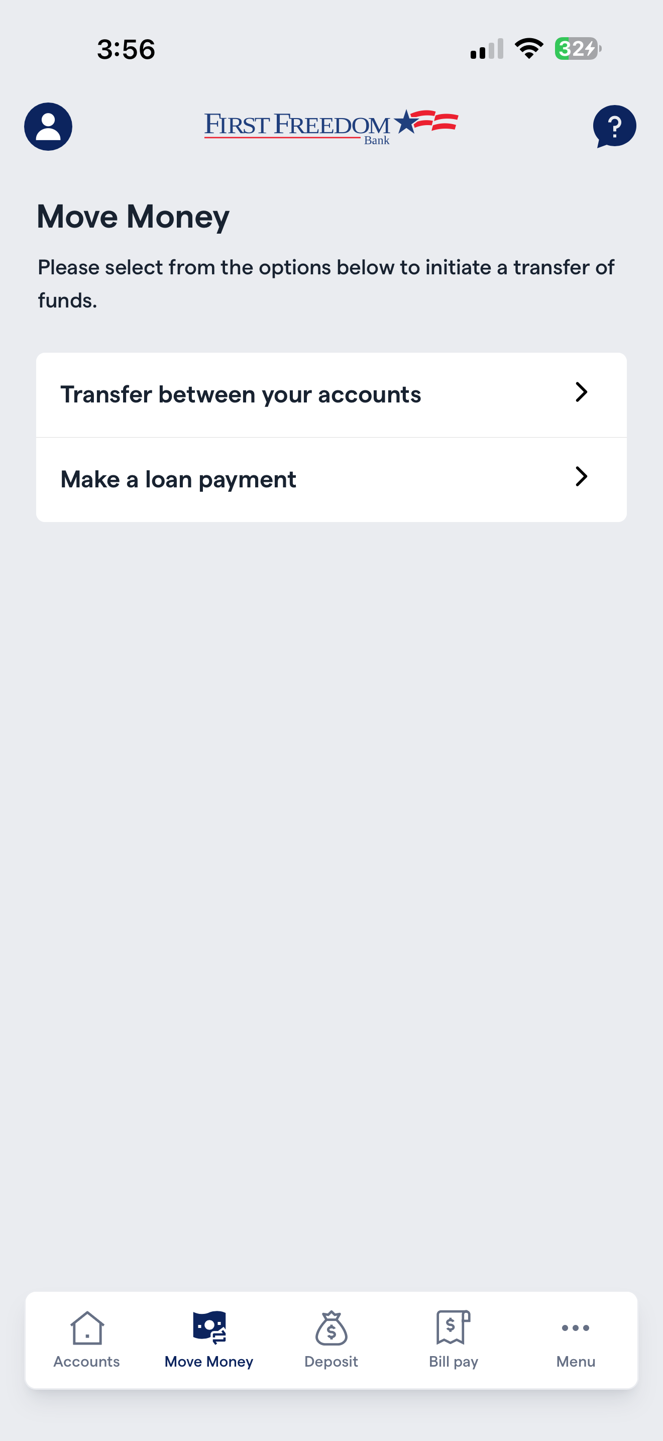 First Freedom Mobile Banking screenshot 3