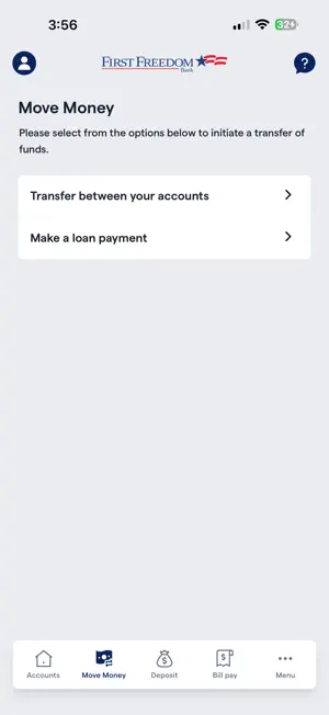 First Freedom Mobile Banking screenshot 3