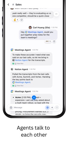 Sila - Team Agent Messaging Screenshot 6 of 7