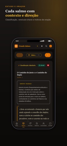 Orando Salmos Screenshot 2 of 4