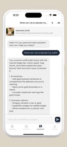 StyleAI - Dress Better iPhone screenshot