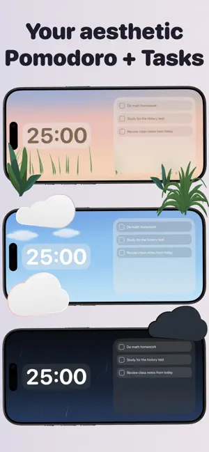 Focusly - Pomodoro & Tasks screenshot 1