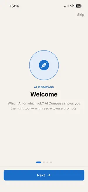 AI Compass: Model Finder screenshot 1