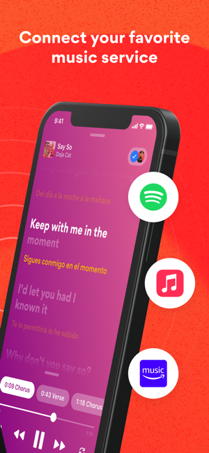 ‎Musixmatch Lyrics Finder Screenshot