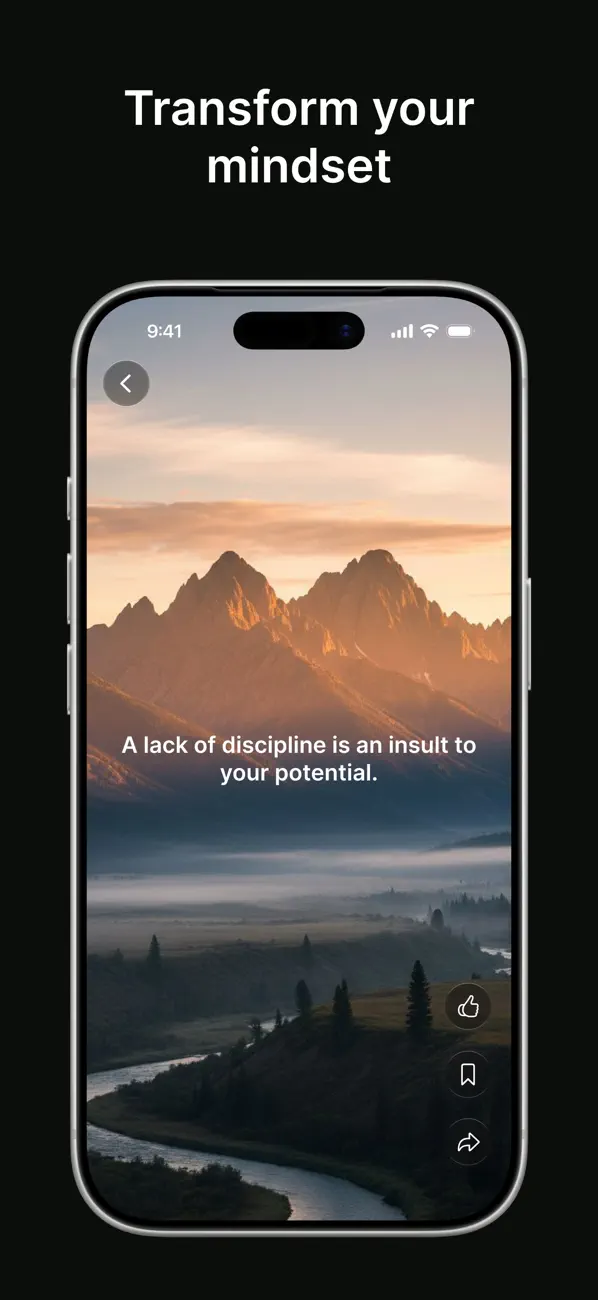 Screenshot #1 pour Ascend - Daily Quotes