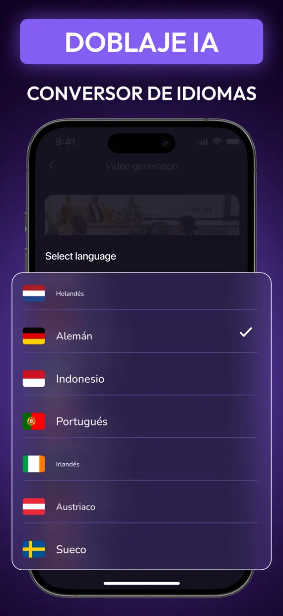 AI Video Dubbing: DubX screenshot 2
