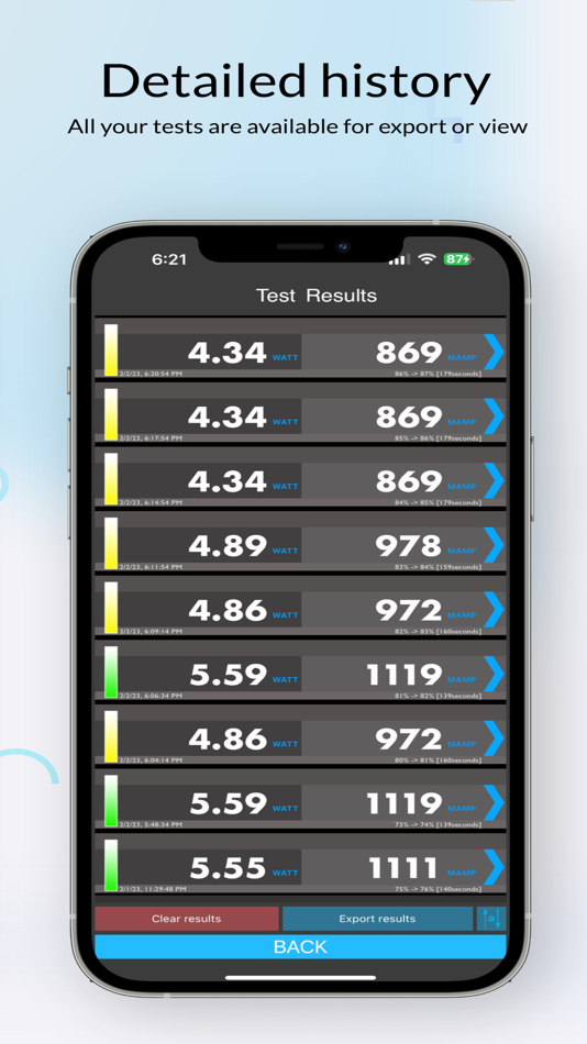 #8. Amperes Battery Charging Lite (iOS) 由: CrioSoft LLC